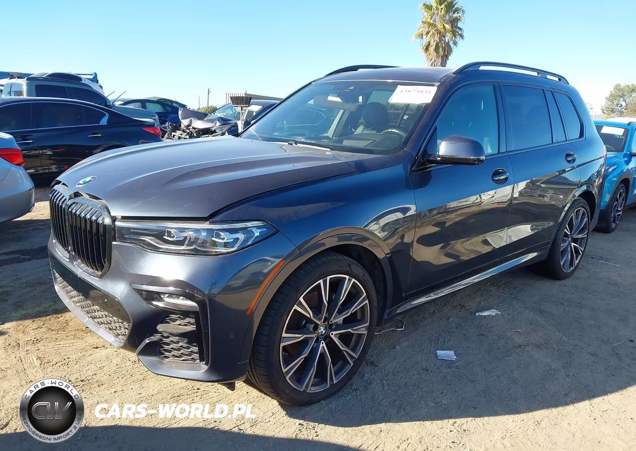 2022 BMW X7 xDrive40I VIN:5UXCW2C0XN9K72804 - 2
