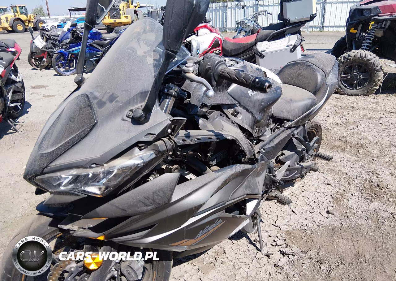 2023 Kawasaki Ex650 R VIN:ML5EXER1XPDA89442 - 2