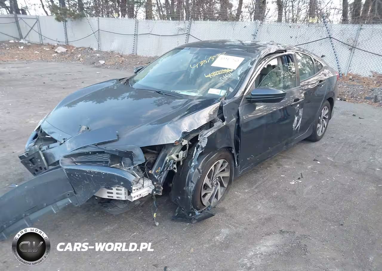 2018 Honda Civic Ex VIN:2HGFC2F74JH569837 - 2