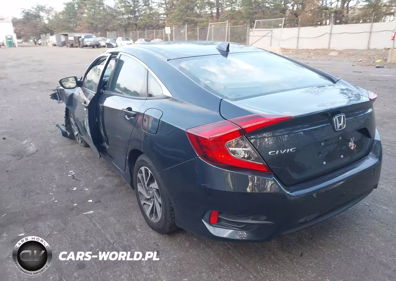 2018 Honda Civic Ex VIN:2HGFC2F74JH569837 - 3