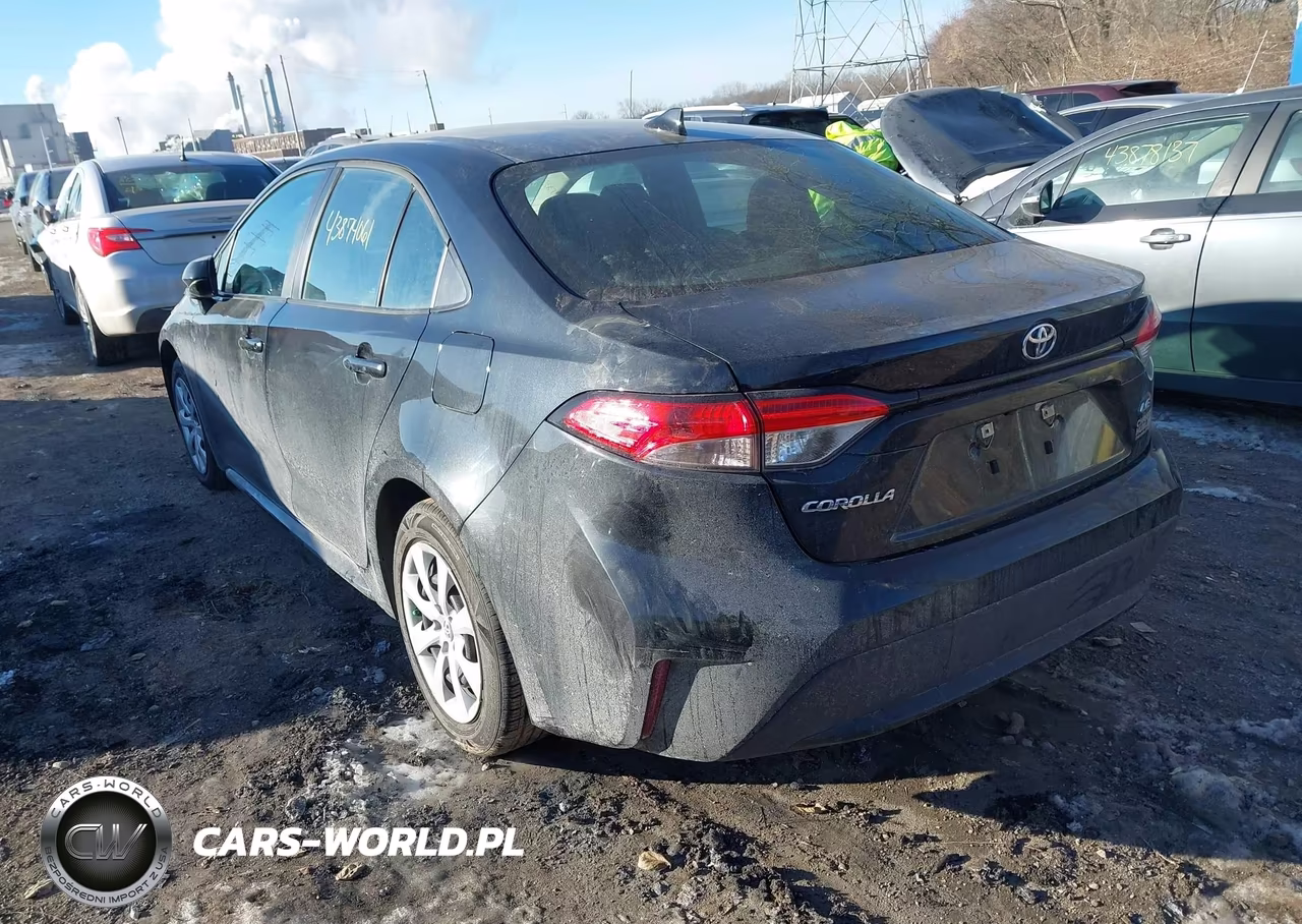 2022 Toyota Corolla Le VIN:5YFEPMAE9NP342790 - 3