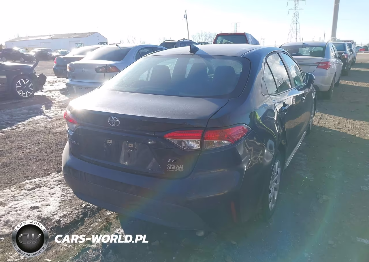 2022 Toyota Corolla Le VIN:5YFEPMAE9NP342790 - 4