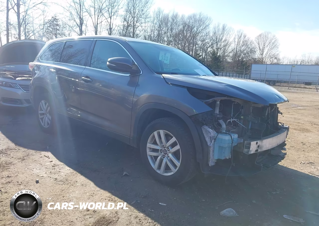 2016 Toyota Highlander Le V6 – zdjęcie 1 z 17