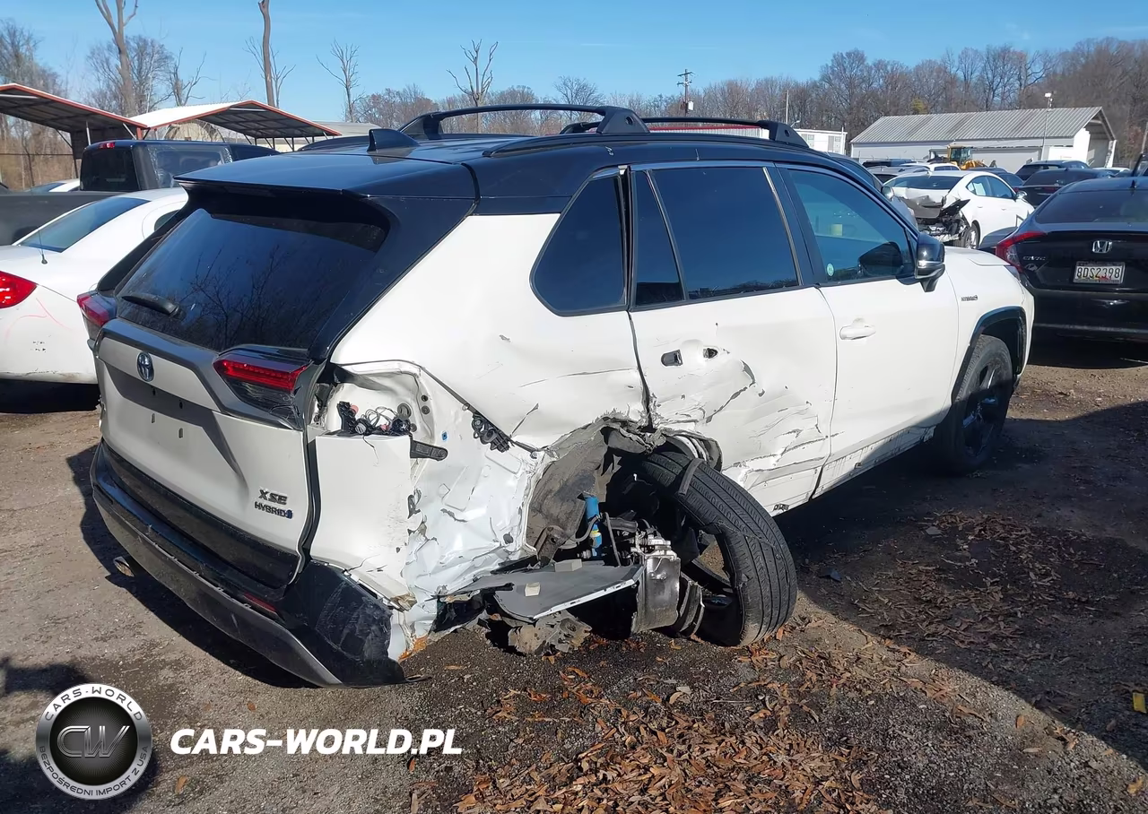 2019 Toyota Rav4 Hybrid Xse VIN:2T3EWRFV5KW041931 - 4