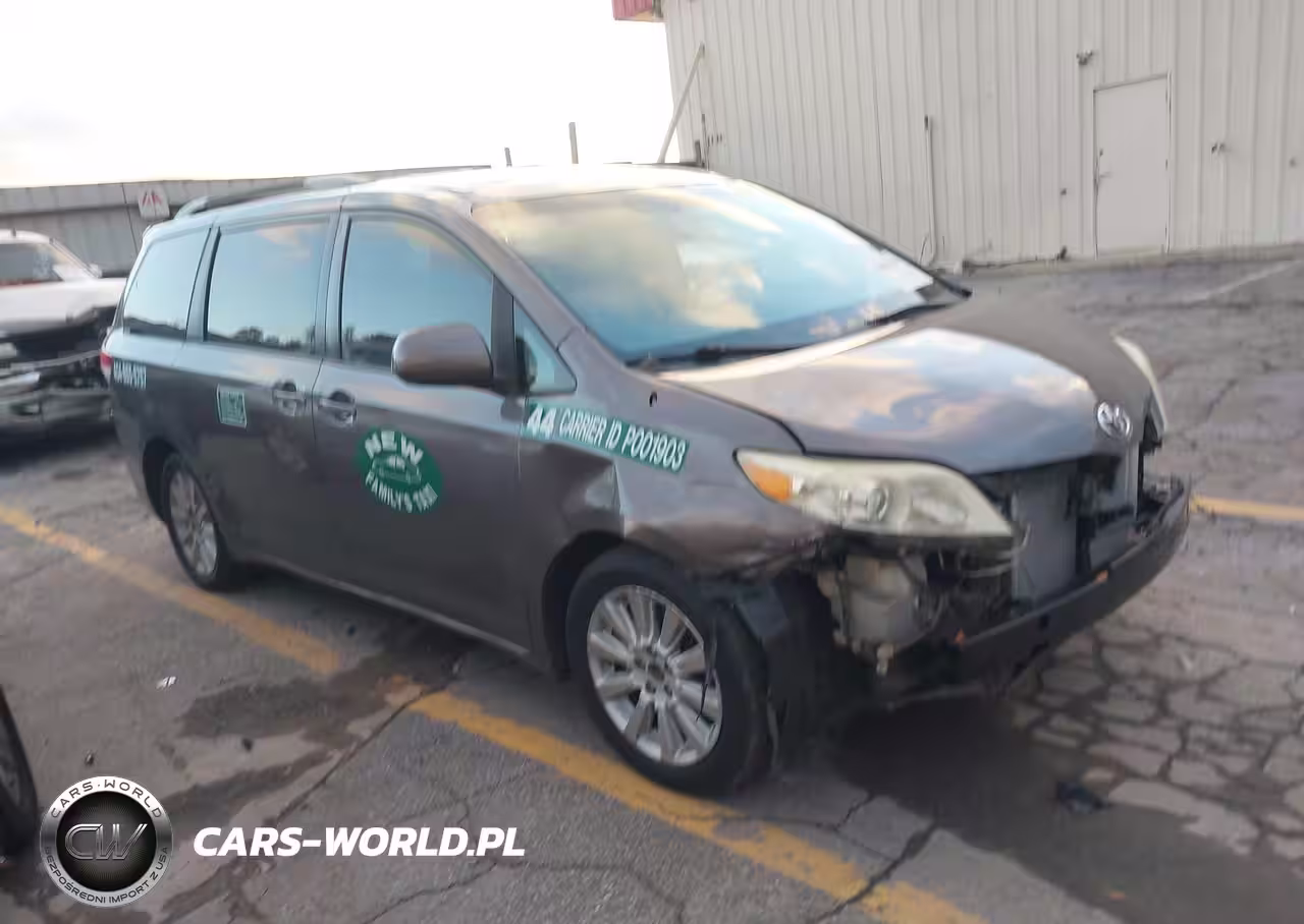 2012 Toyota Sienna Xle 7 Passenger