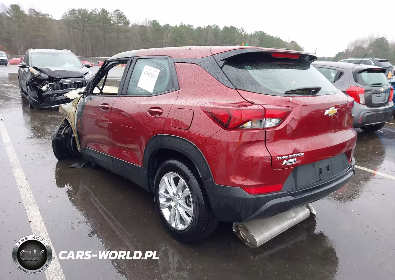 2023 Chevrolet Trailblazer Fwd Ls VIN:KL79MMS28PB213369 - 3