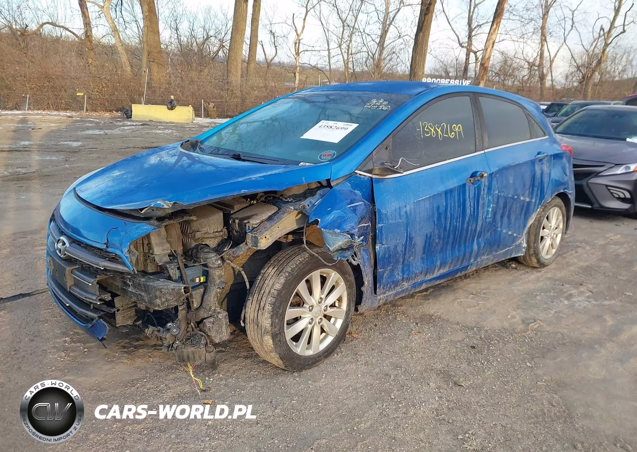 2017 Hyundai Elantra Gt VIN:KMHD35LH0HU350185 - 2