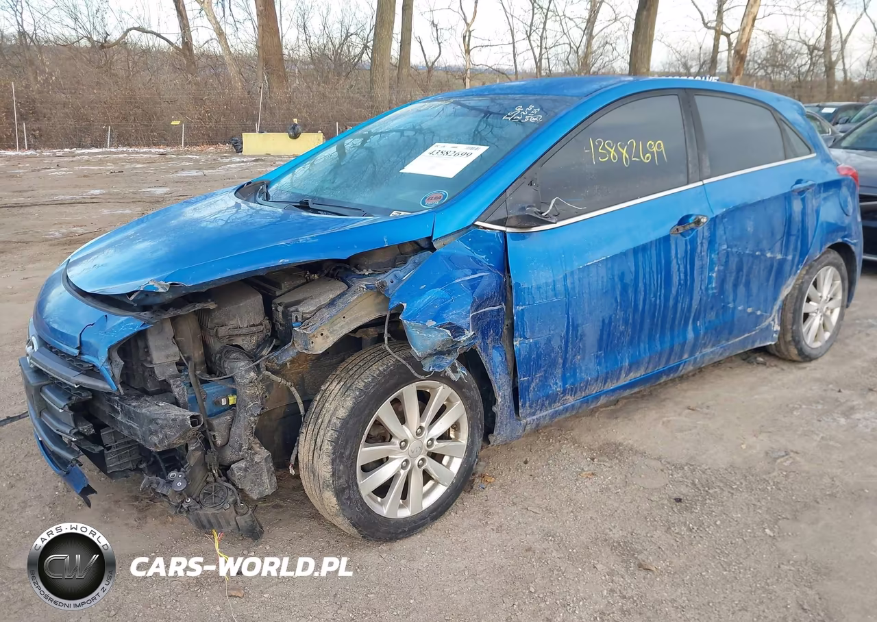 2017 Hyundai Elantra Gt VIN:KMHD35LH0HU350185 - 6