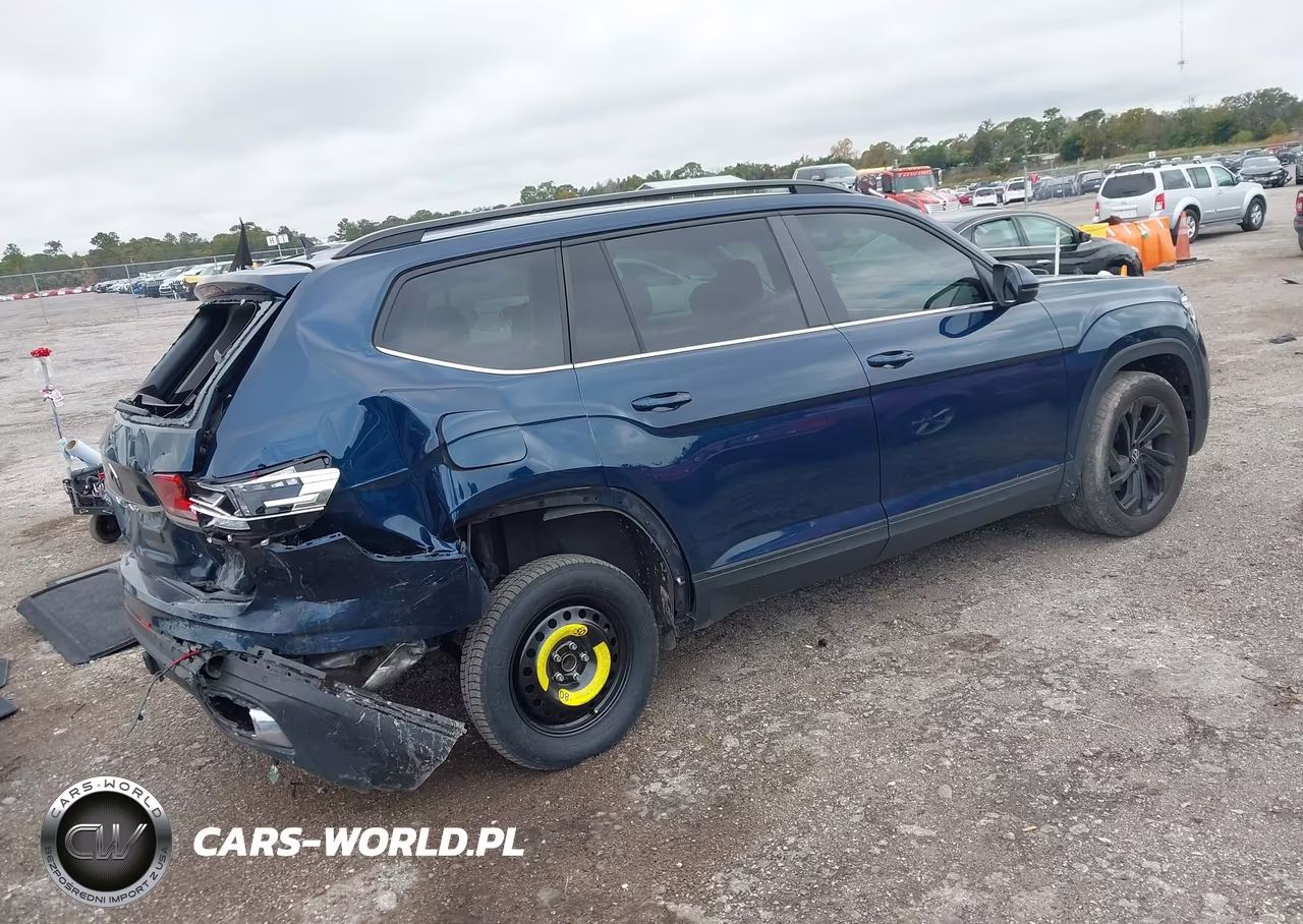 2022 Volkswagen Atlas 3.6L V6 Se W-Technology VIN:1V2JR2CA8NC538167 - 4