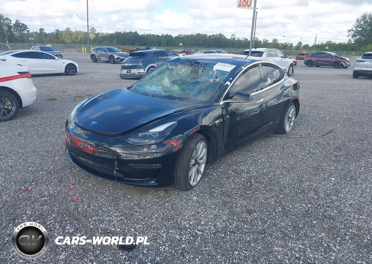 2018 Tesla Model 3 Long Range-Mid Range VIN:5YJ3E1EA5JF039319 - 2