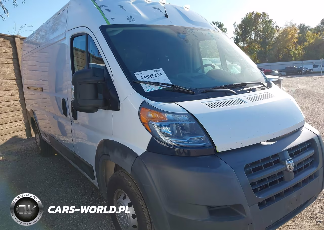 2018 Ram Promaster 2500 High Roof 159 Wb – zdjęcie 1 z 16