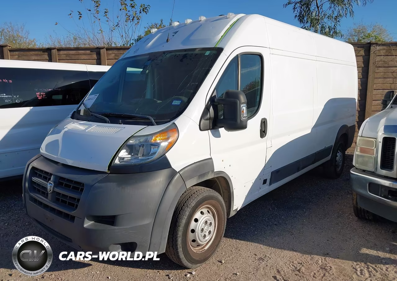 2018 Ram Promaster 2500 High Roof 159 Wb VIN:3C6TRVDG1JE114497 - 2