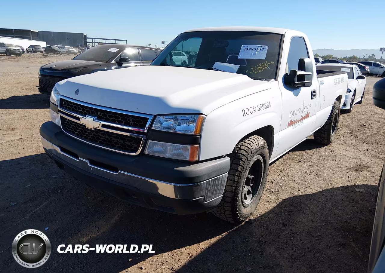 2006 Chevrolet Silverado 1500 Work Truck VIN:3GCEC14X16G148074 - 2