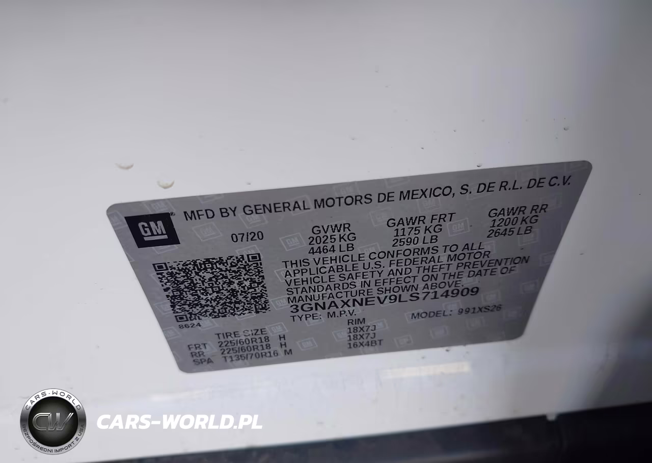 2020 Chevrolet Equinox Fwd Premier 1.5L Turbo VIN:3GNAXNEV9LS714909 - 9
