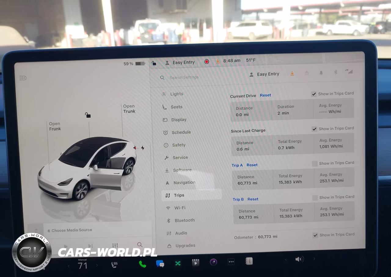 2022 Tesla Model Y Long Range Dual Motor All-Wheel Drive VIN:7SAYGDEE1NA015657 - 7