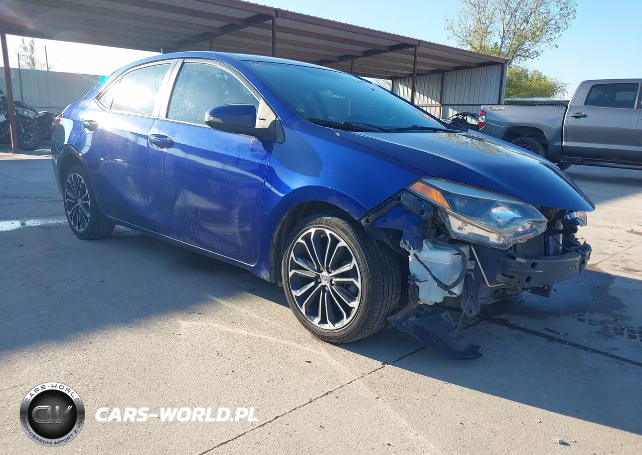 2014 Toyota Corolla S Plus