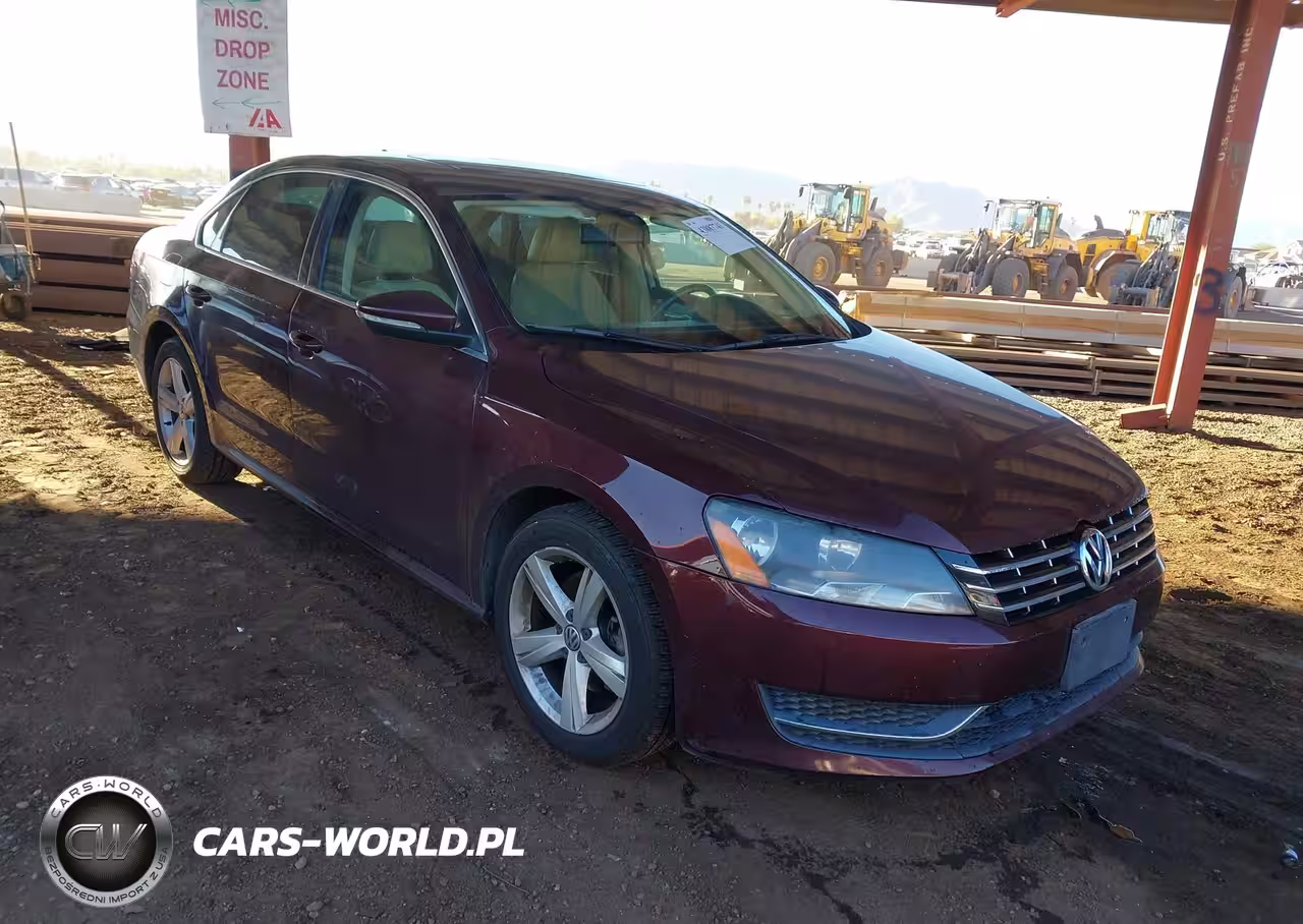 2012 Volkswagen Passat 2.0L Tdi Se