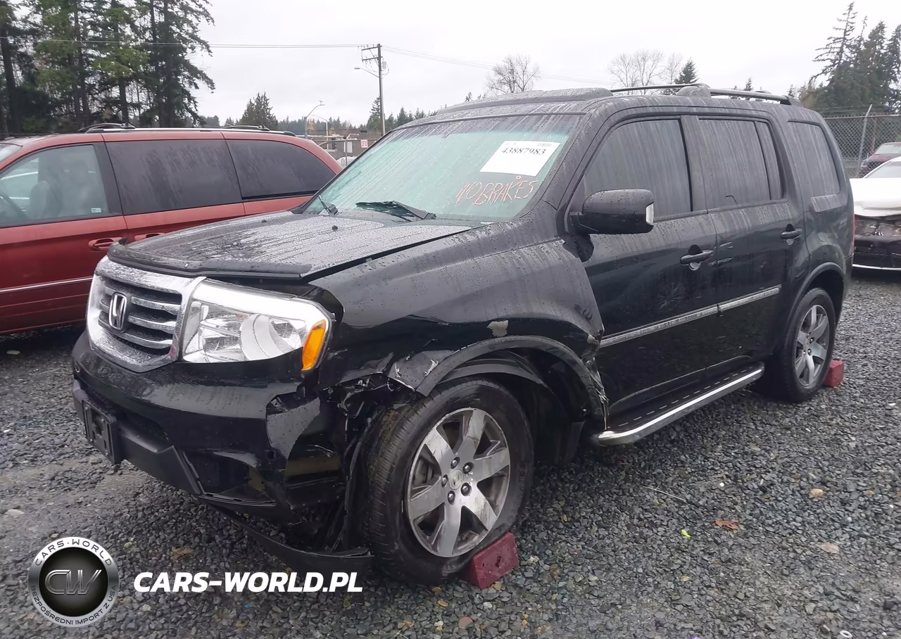 2013 Honda Pilot Touring VIN:5FNYF4H92DB061417 - 2