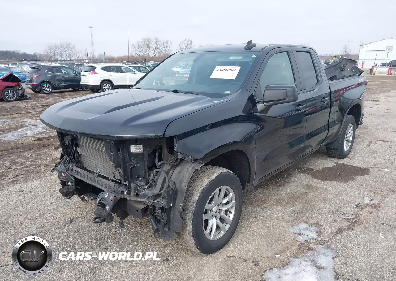 2021 Chevrolet Silverado 1500 4Wd Standard Bed Rst VIN:1GCRYEEDXMZ112976 - 2