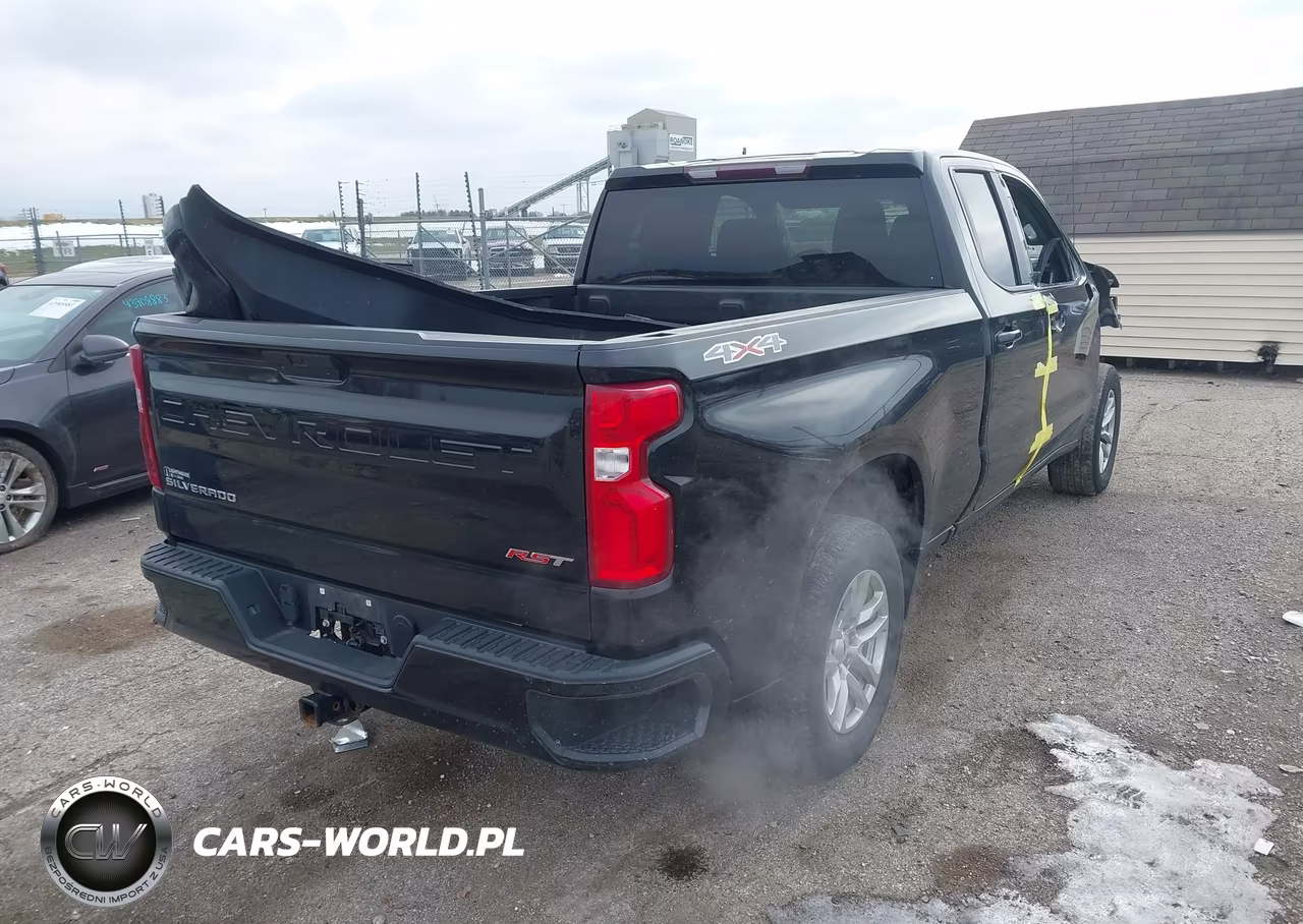 2021 Chevrolet Silverado 1500 4Wd Standard Bed Rst VIN:1GCRYEEDXMZ112976 - 4