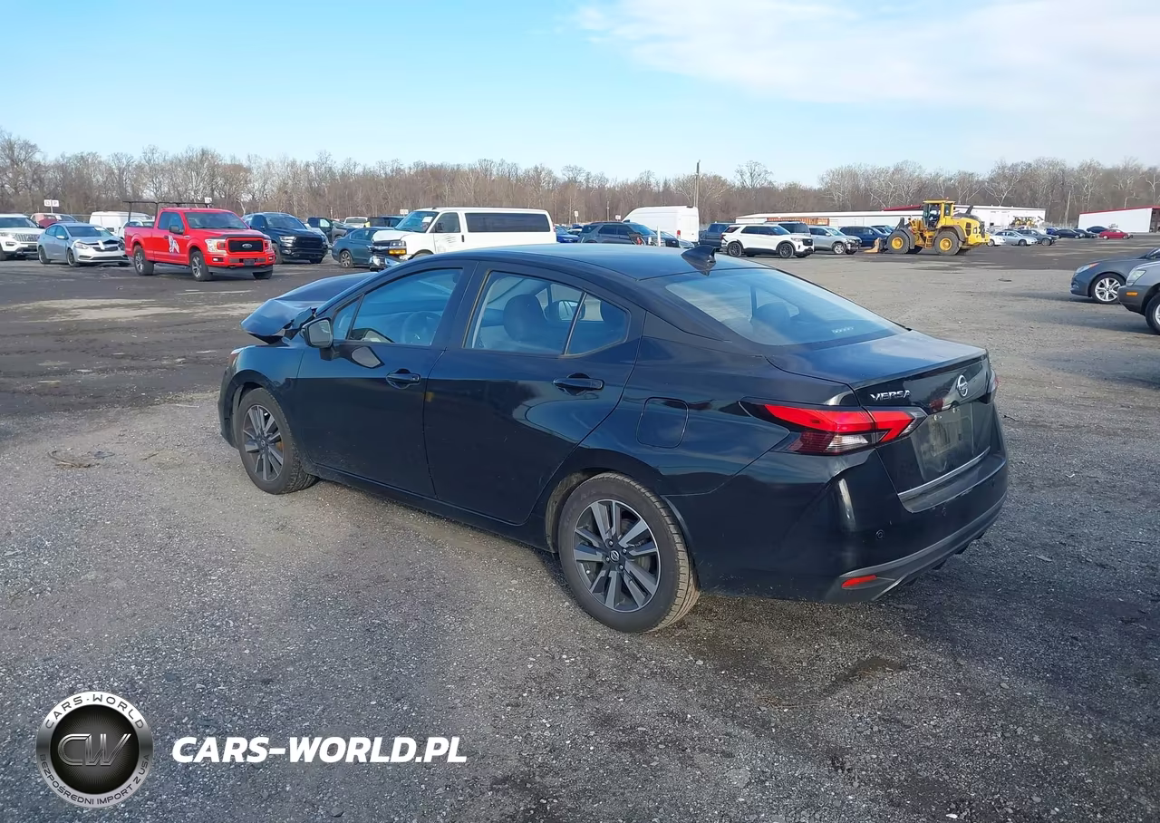 2020 Nissan Versa Sv Xtronic Cvt VIN:3N1CN8EV9LL895094 - 3