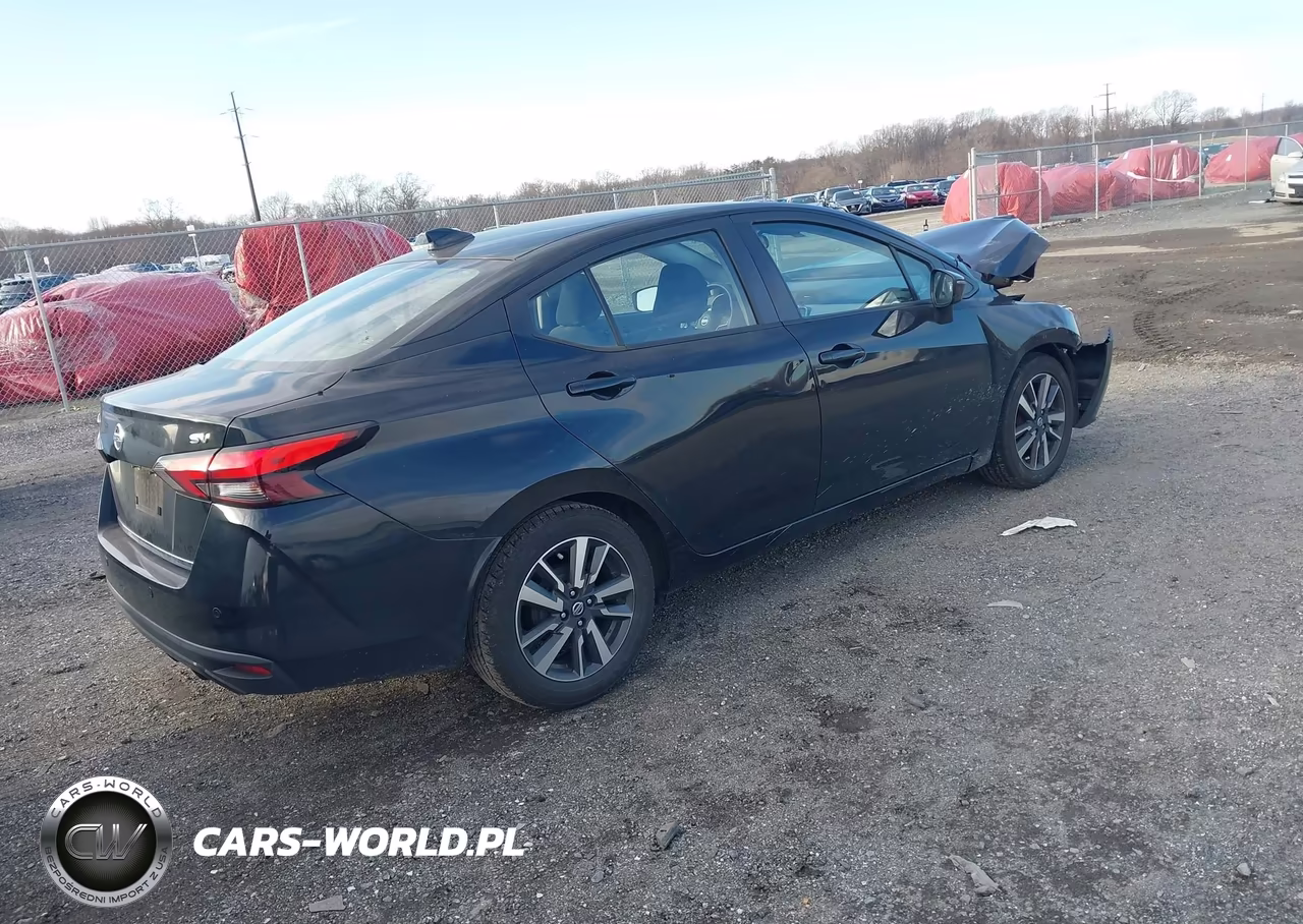 2020 Nissan Versa Sv Xtronic Cvt VIN:3N1CN8EV9LL895094 - 4