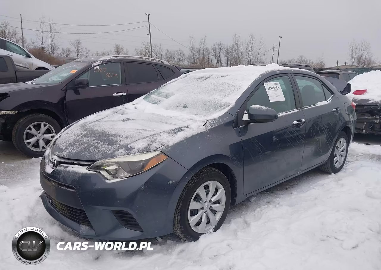 2014 Toyota Corolla Le VIN:5YFBURHE4EP131575 - 2