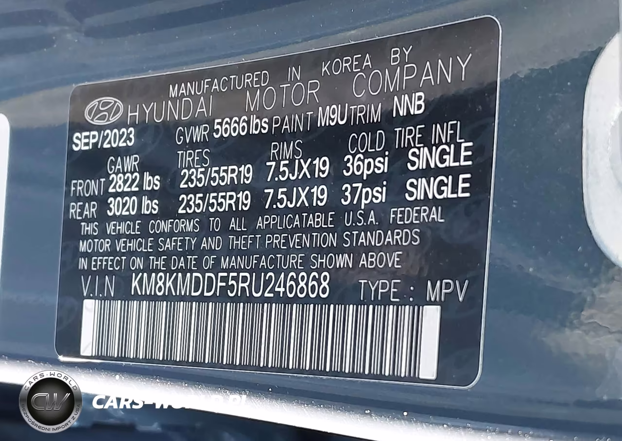 2024 Hyundai Ioniq 5 Se VIN:KM8KMDDF5RU246868 - 9