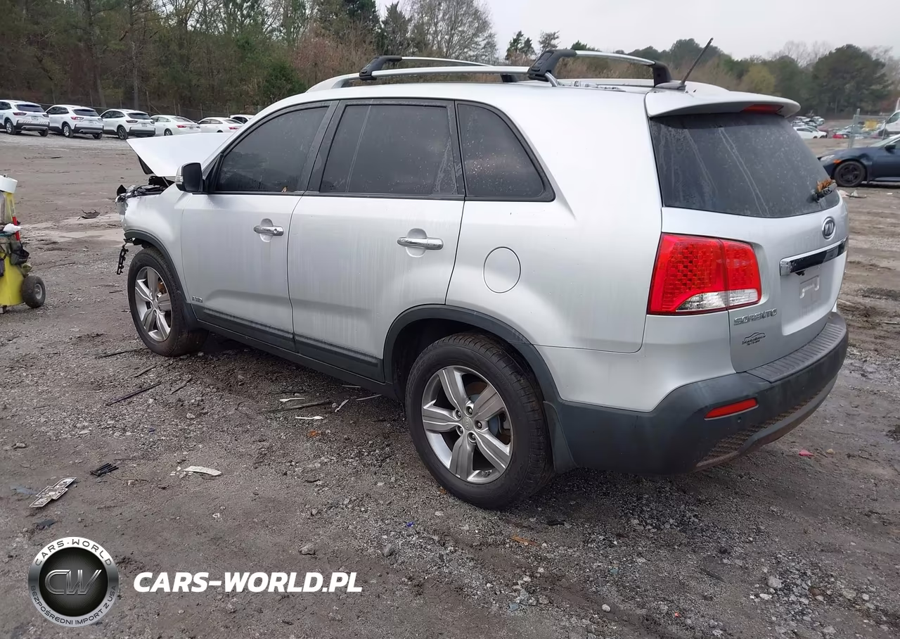 2012 Kia Sorento Ex V6 VIN:5XYKUDA27CG288148 - 3