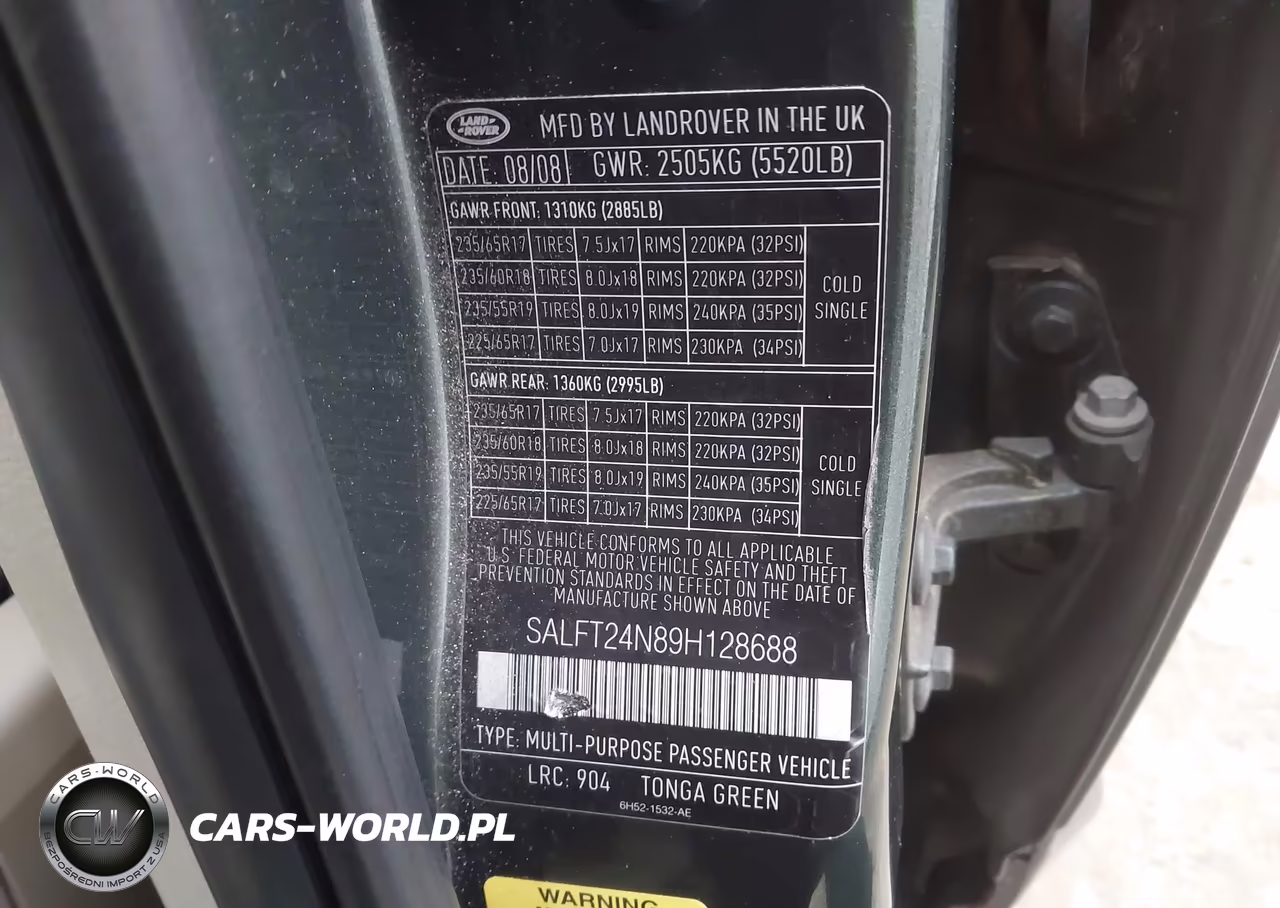 2009 Land Rover Lr2 Hse VIN:SALFT24N89H128688 - 9