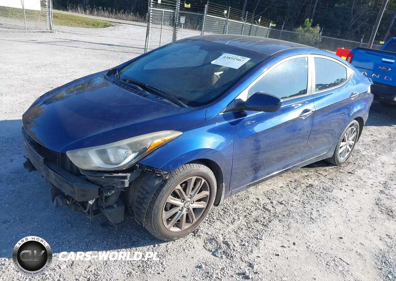 2016 Hyundai Elantra Se VIN:5NPDH4AE2GH657701 - 2