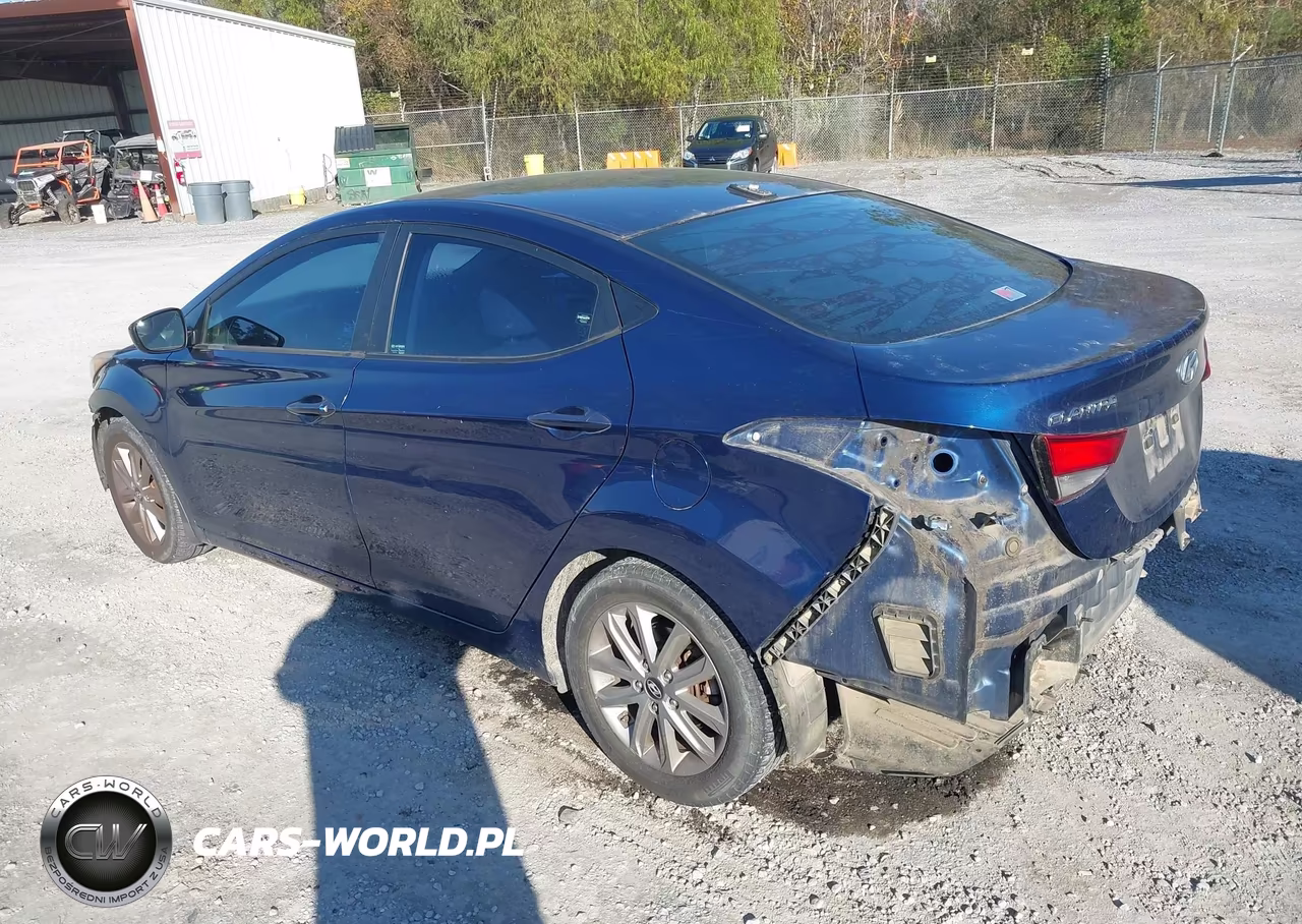 2016 Hyundai Elantra Se VIN:5NPDH4AE2GH657701 - 3