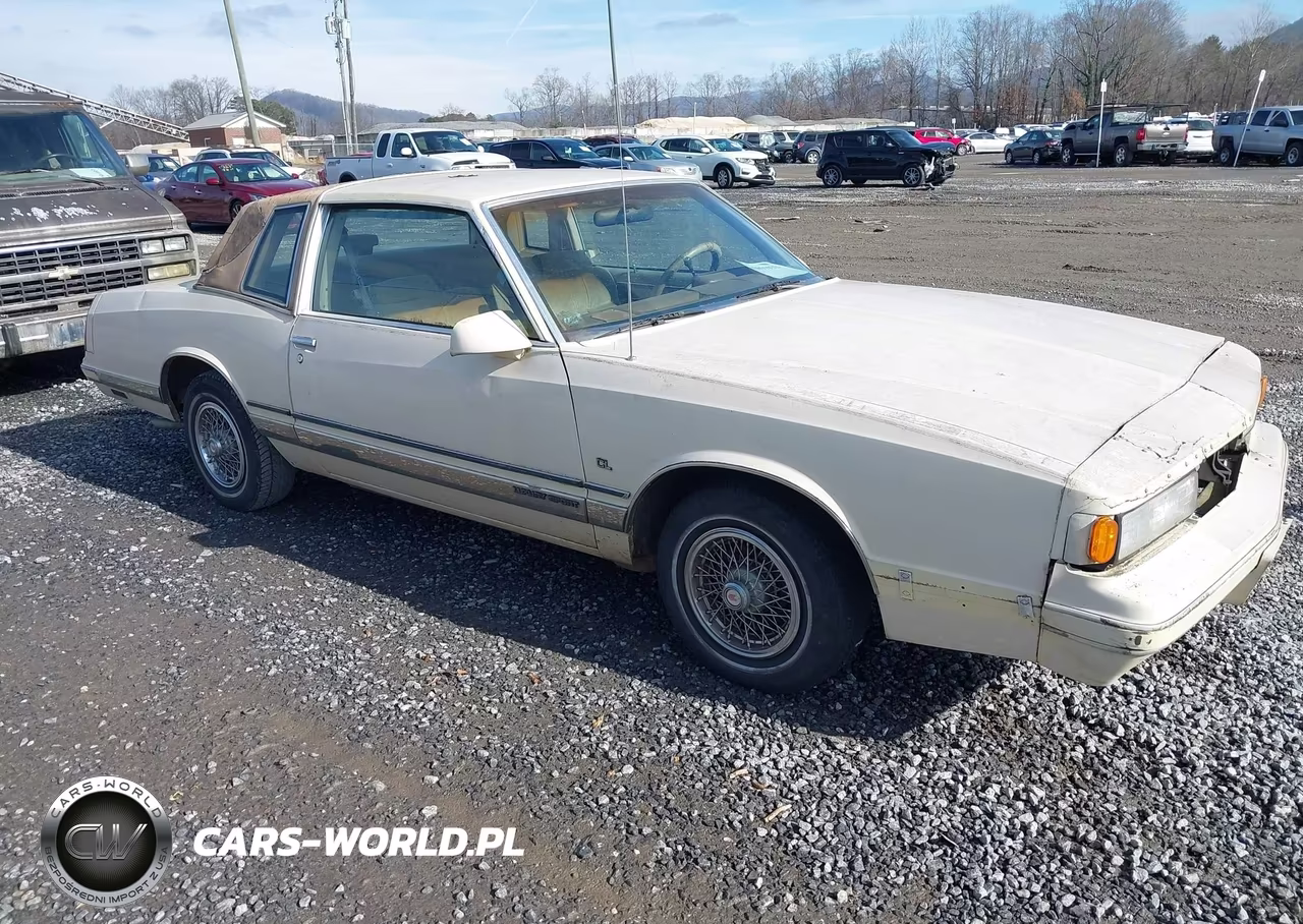 1986 Chevrolet Monte Carlo