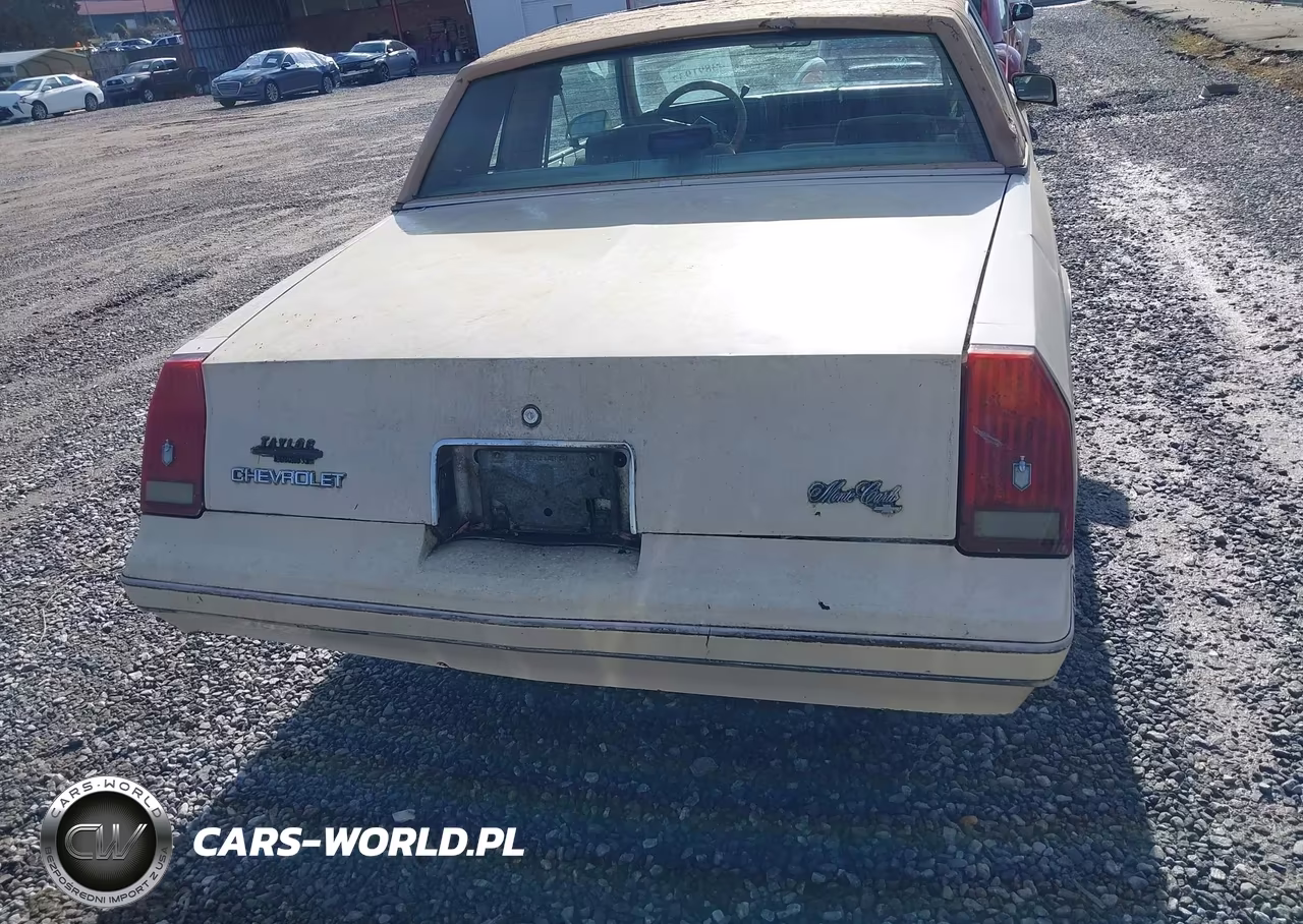 1986 Chevrolet Monte Carlo VIN:1G1GZ3780GR200036 - 16