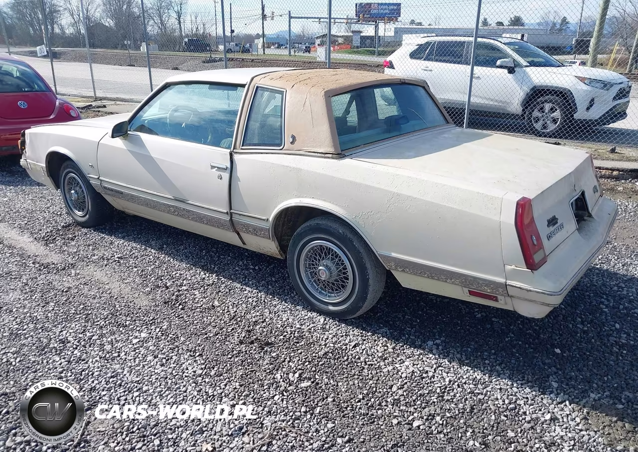 1986 Chevrolet Monte Carlo VIN:1G1GZ3780GR200036 - 3