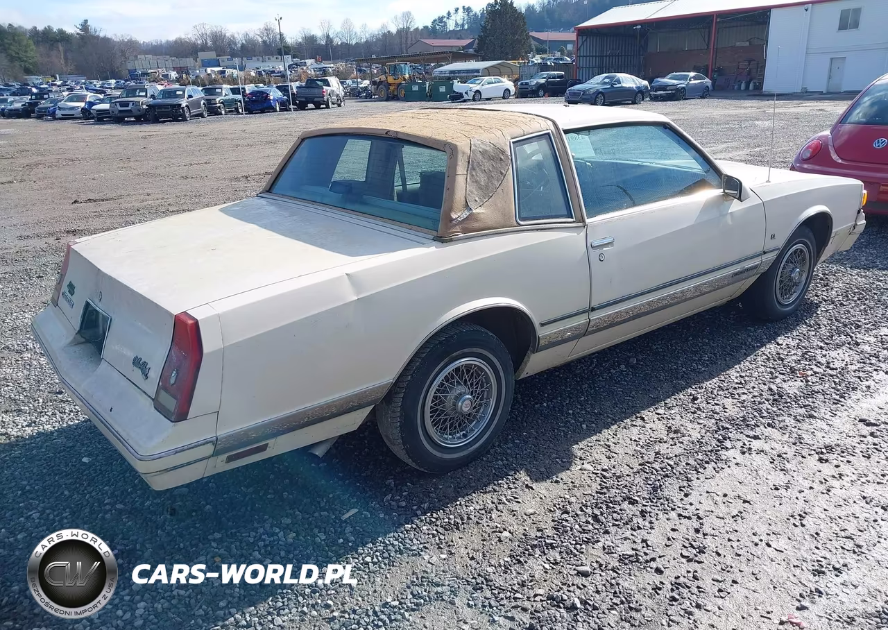1986 Chevrolet Monte Carlo VIN:1G1GZ3780GR200036 - 4