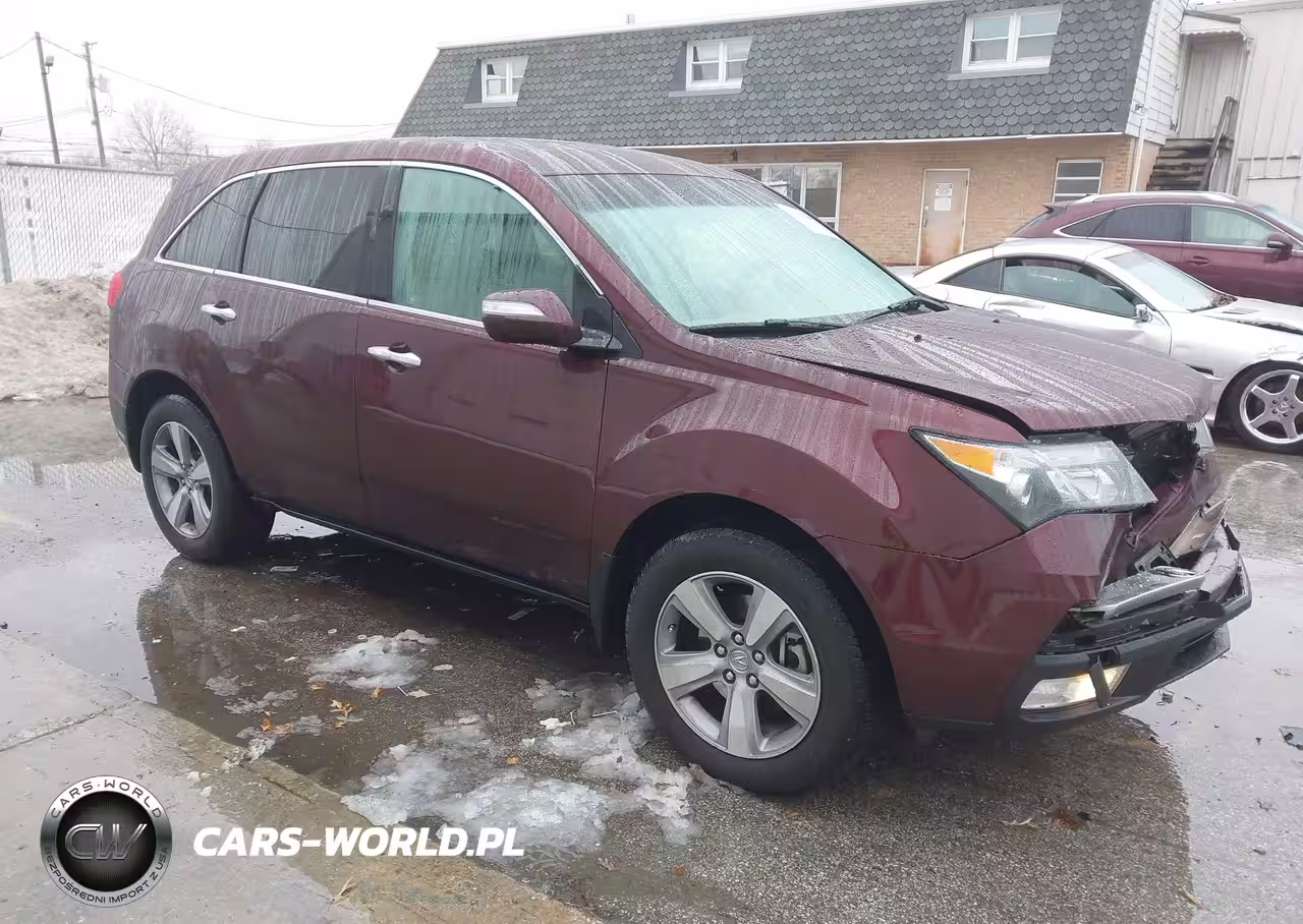 2012 Acura Mdx Technology Package