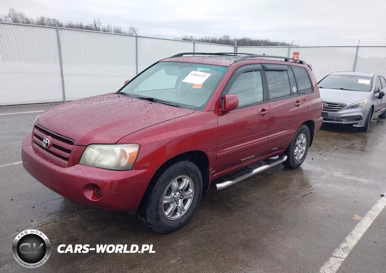 2007 Toyota Highlander 3Rd Row VIN:JTEDP21A370129789 - 2