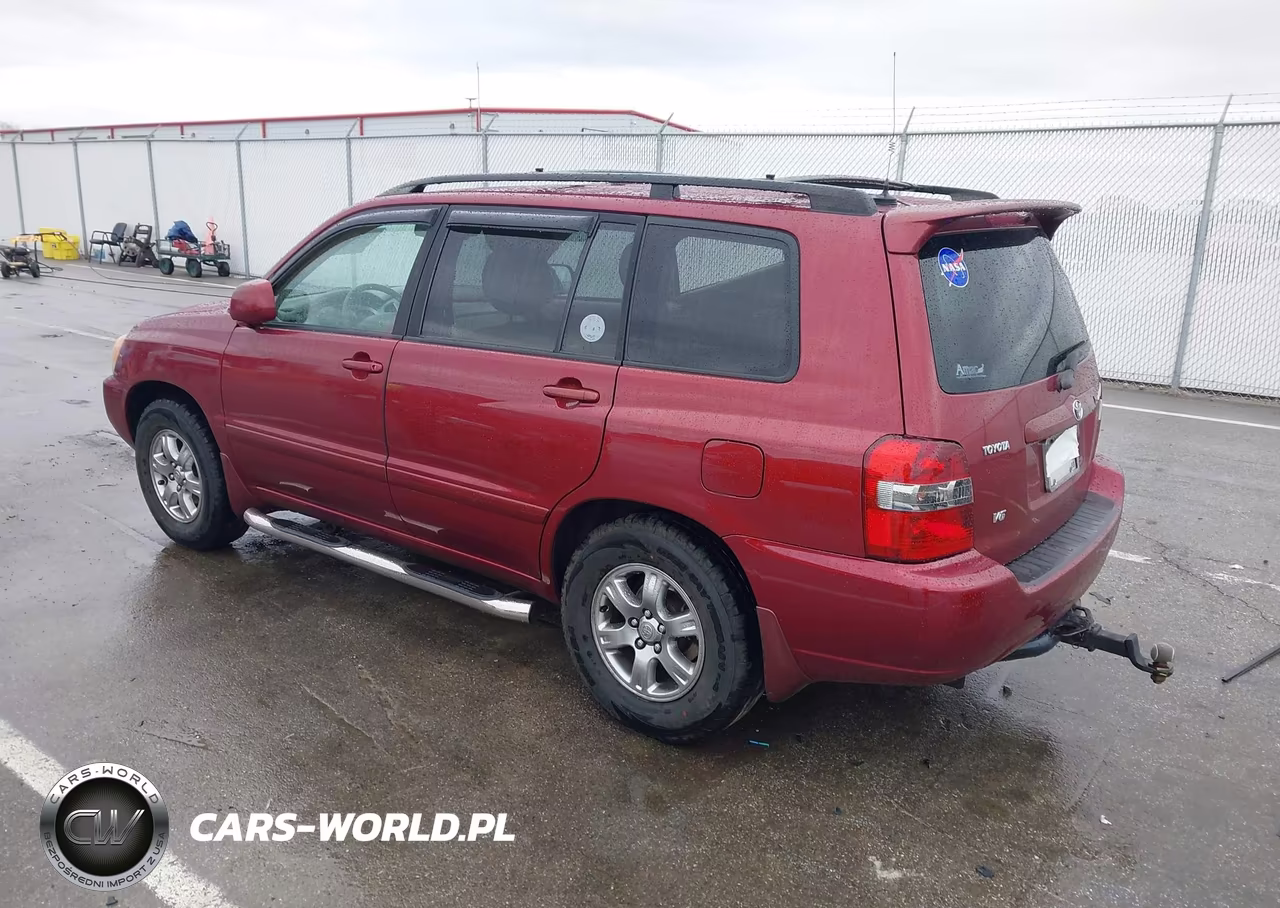 2007 Toyota Highlander 3Rd Row VIN:JTEDP21A370129789 - 3