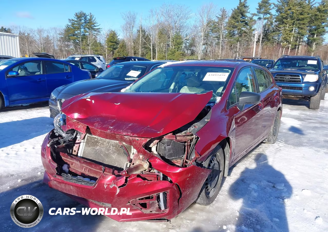 2017 Subaru Impreza 2.0I VIN:4S3GTAA64H3702847 - 2