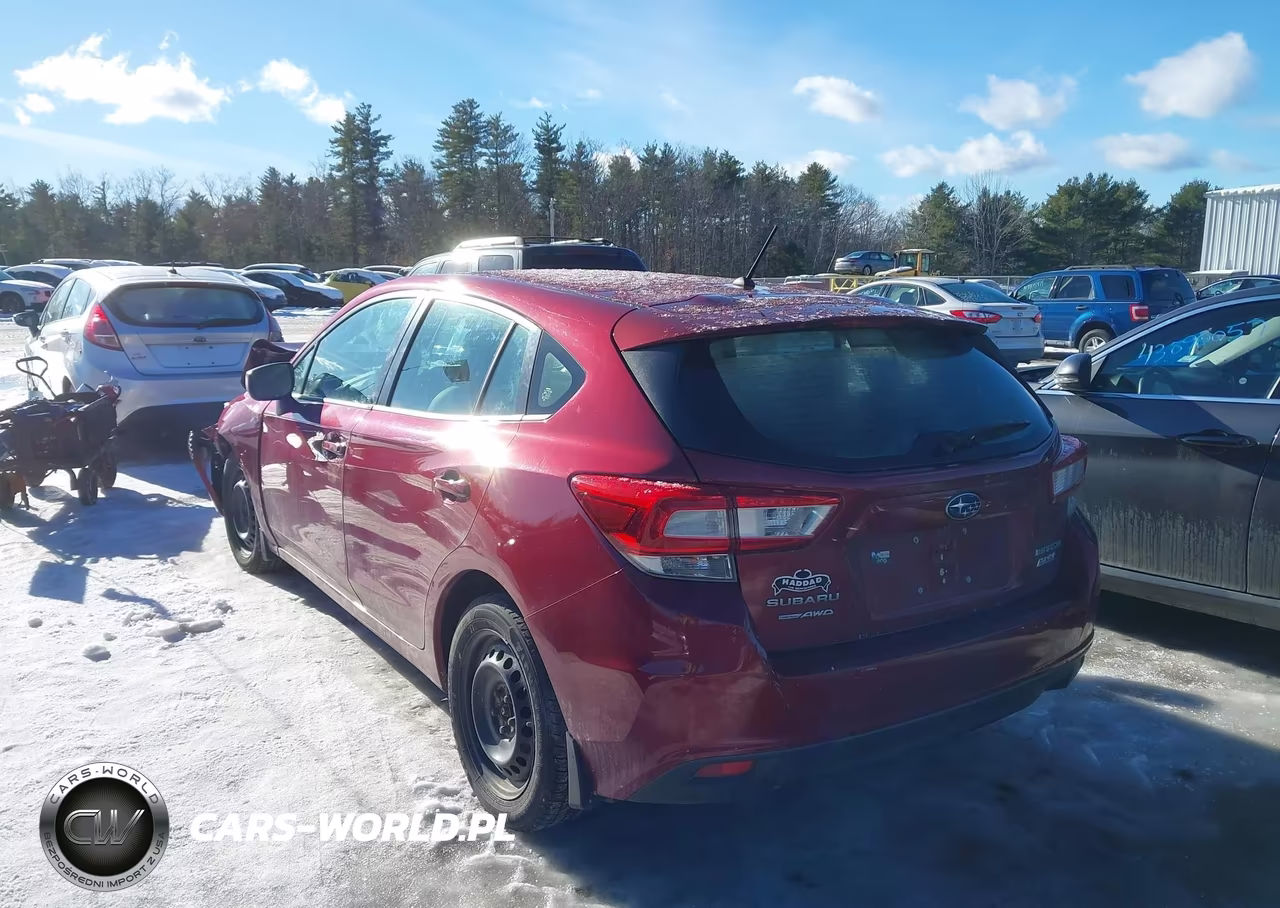 2017 Subaru Impreza 2.0I VIN:4S3GTAA64H3702847 - 3