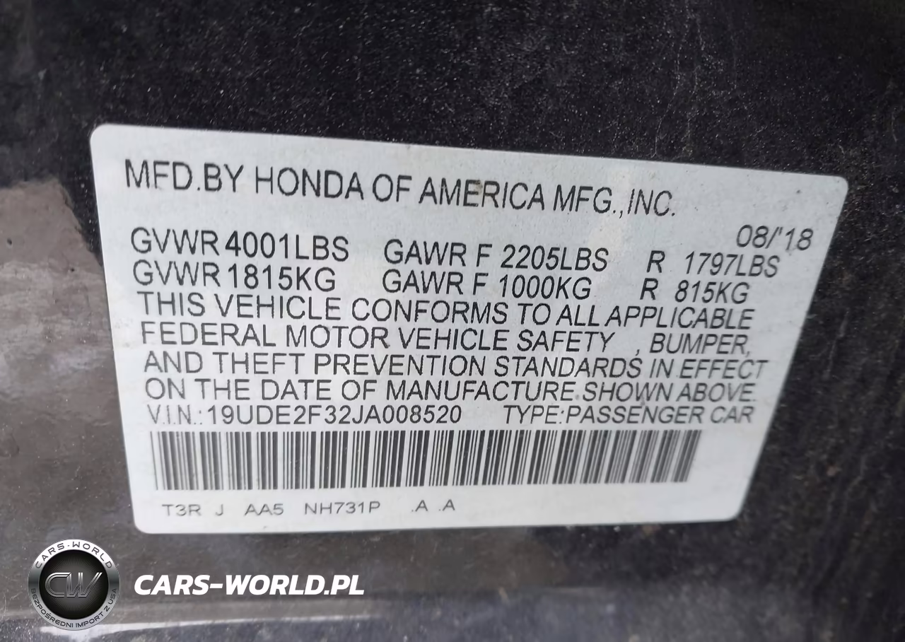 2018 Acura Ilx Acurawatch Plus Package VIN:19UDE2F32JA008520 - 9