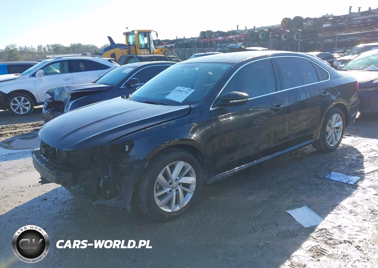 2018 Volkswagen Passat 2.0T Se VIN:1VWBA7A35JC023164 - 2