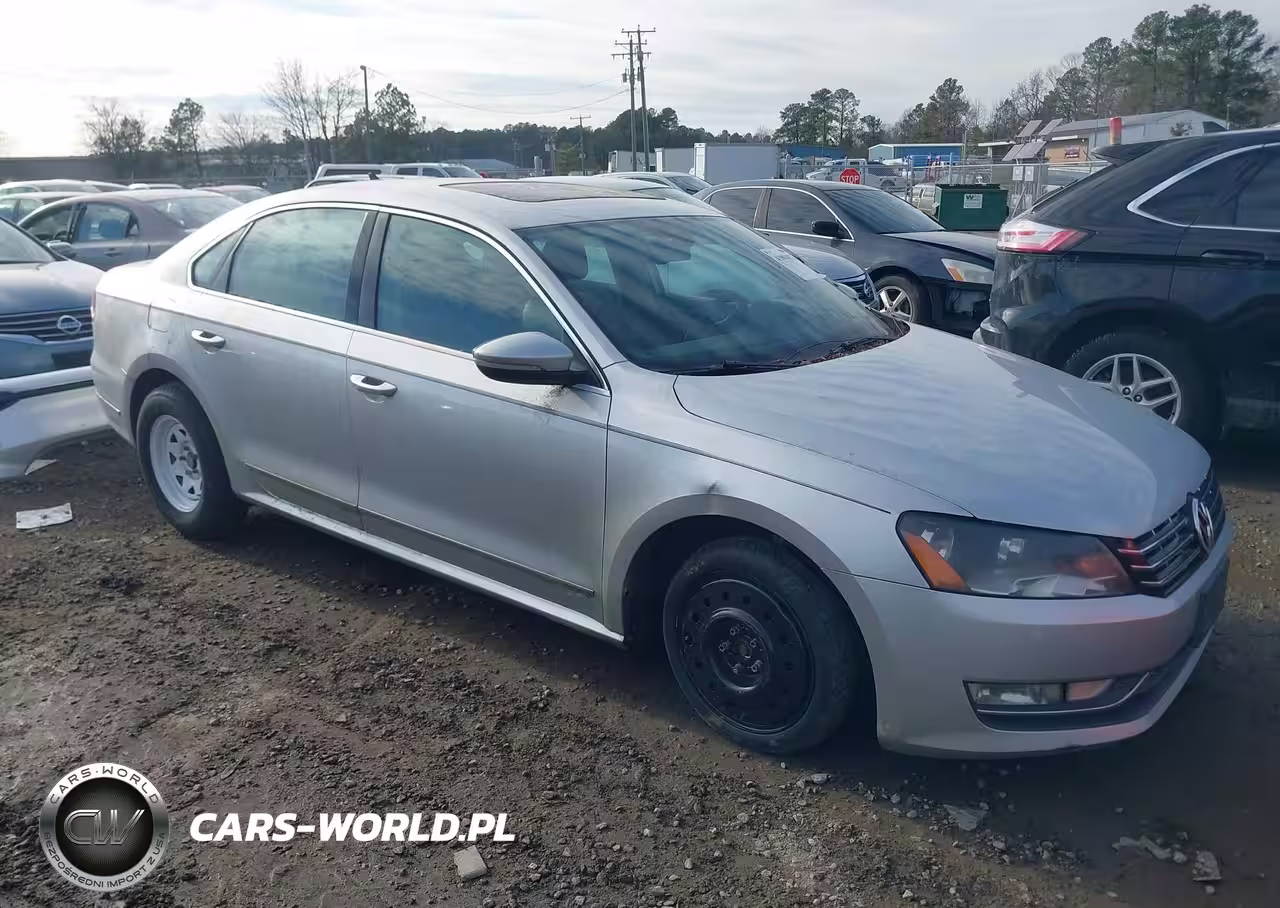 2012 Volkswagen Passat 2.0L Tdi Sel Premium
