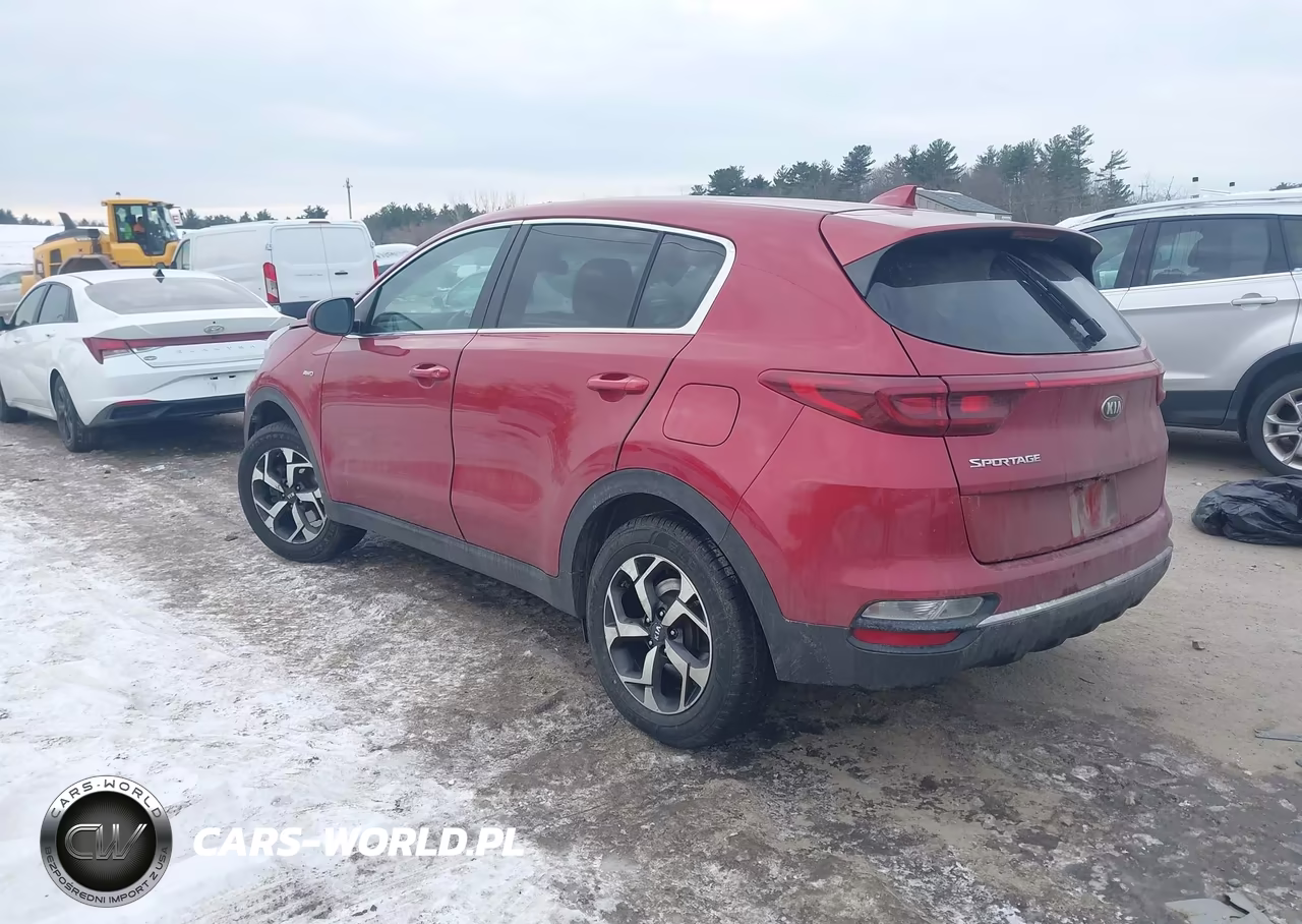 2021 Kia Sportage Lx VIN:KNDPMCAC9M7944129 - 3