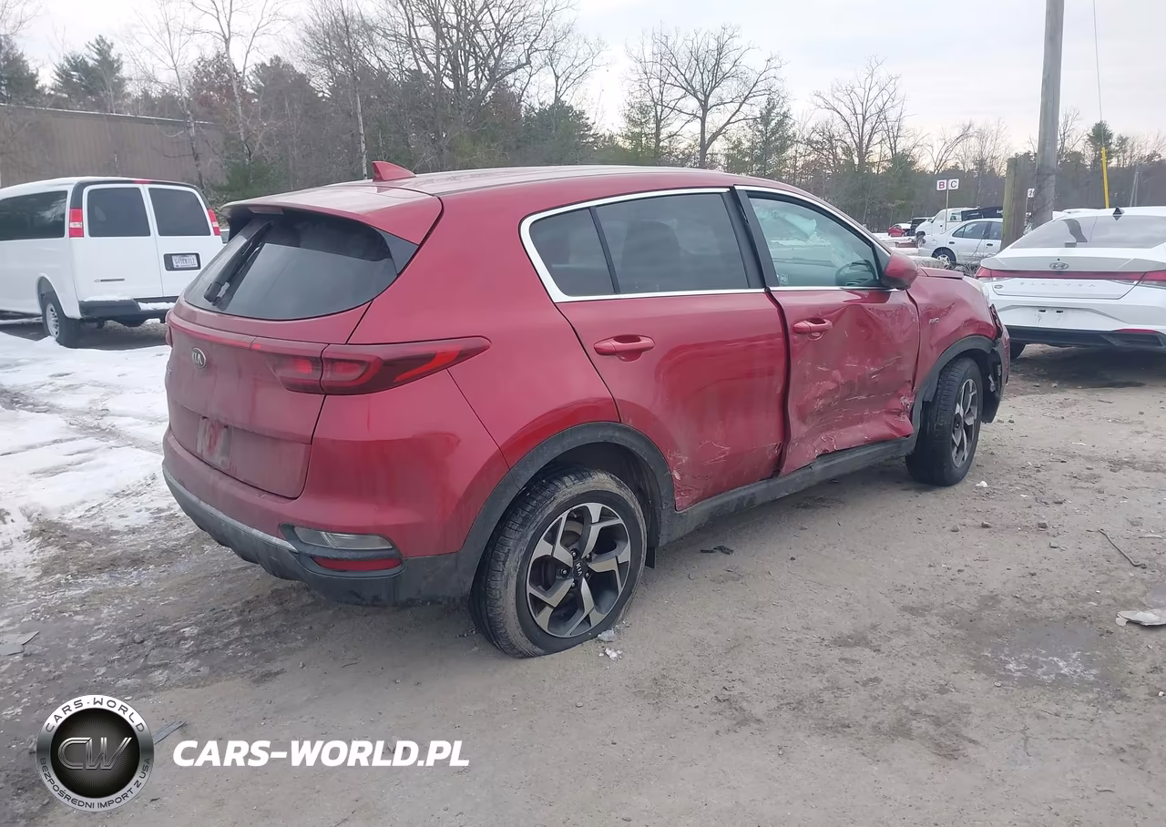 2021 Kia Sportage Lx VIN:KNDPMCAC9M7944129 - 4