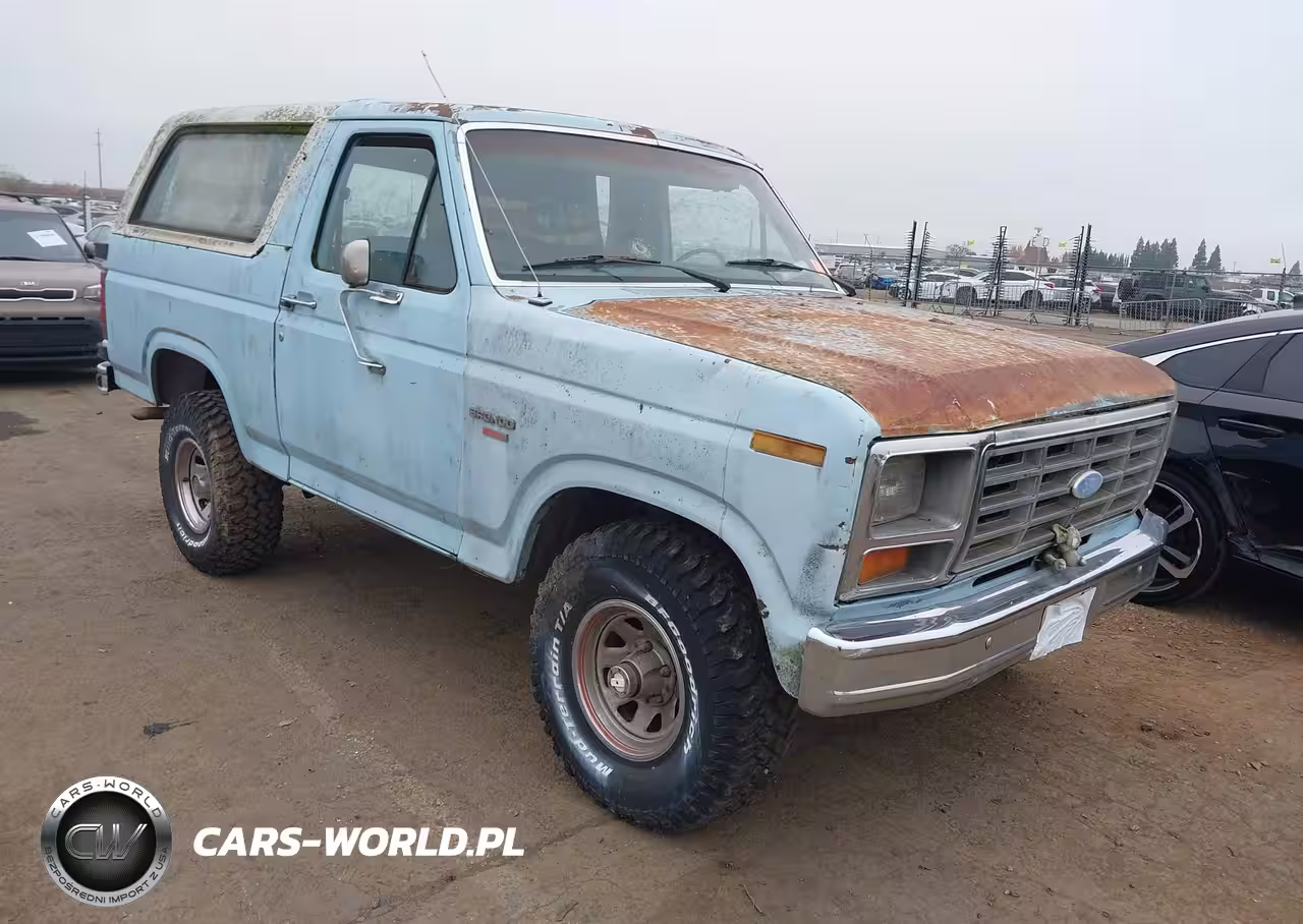 1986 Ford Bronco U100