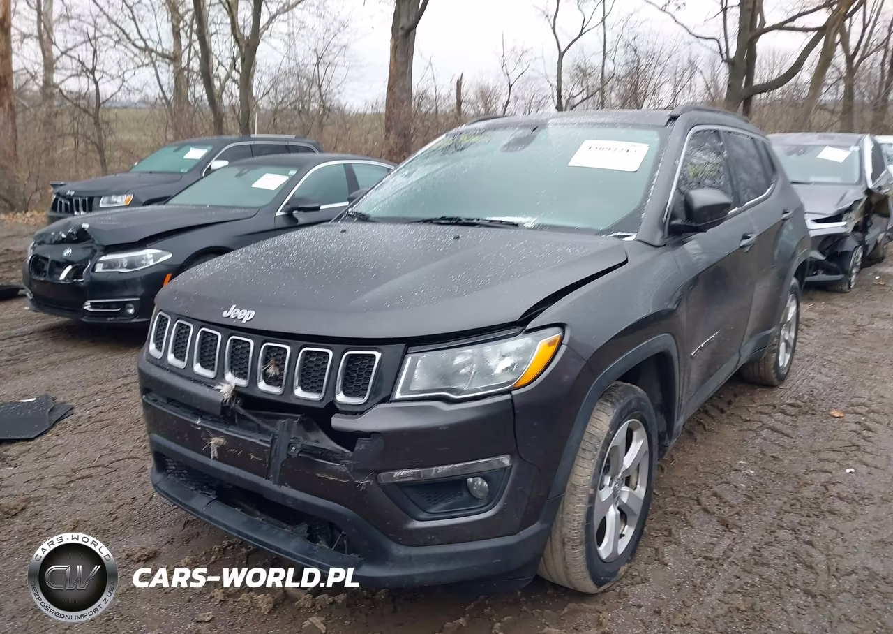 2017 Jeep New Compass Latitude Fwd VIN:3C4NJCBB7HT668847 - 2
