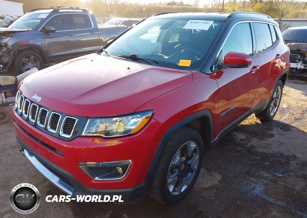 2019 Jeep Compass Limited 4X4 VIN:3C4NJDCB7KT669699 - 2