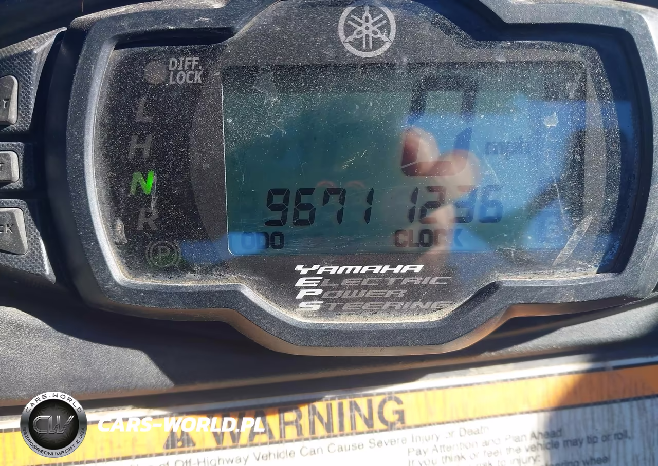 2016 Yamaha Yxm700 Es VIN:5Y4AMB2Y5GA100310 - 7